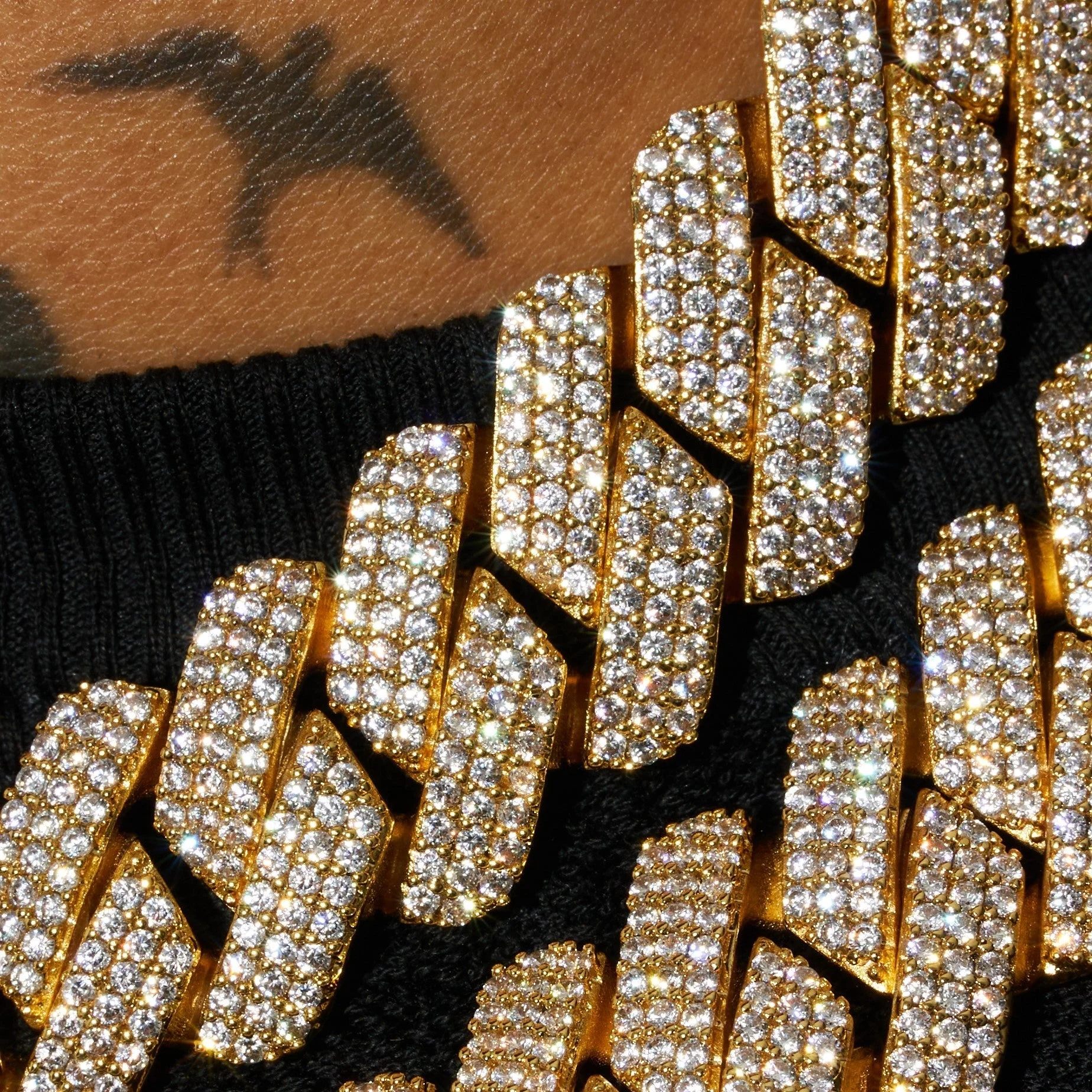 20mm Monaco Chain - Gold - Image 3