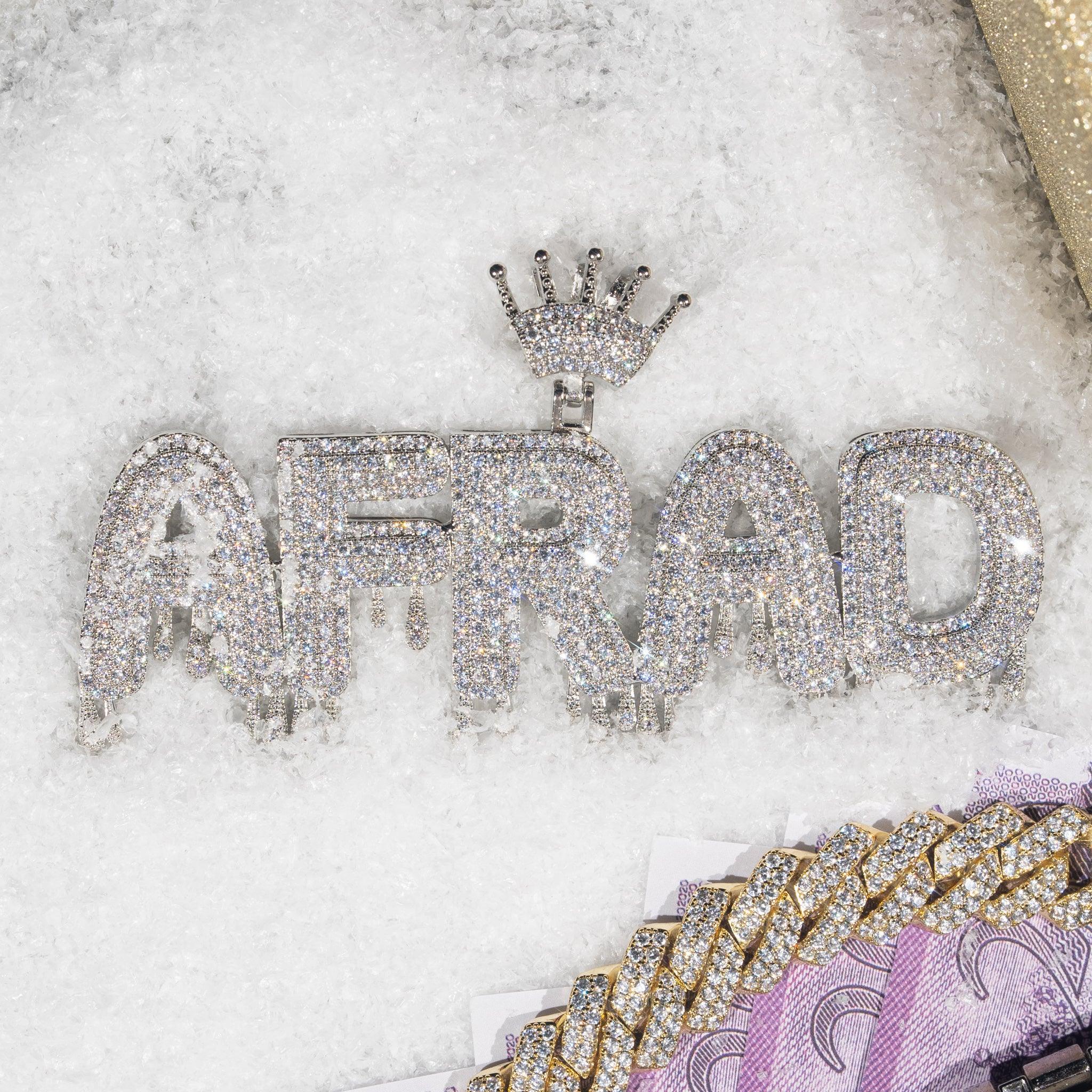 Custom Drip Font Pendant - Image 3